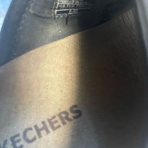 Skechers Sandals Leather Brown Slip On Sandals men’s Size 11- - Picture 10 of 10